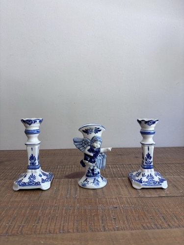 Porte bougies delft bleu - delft, –