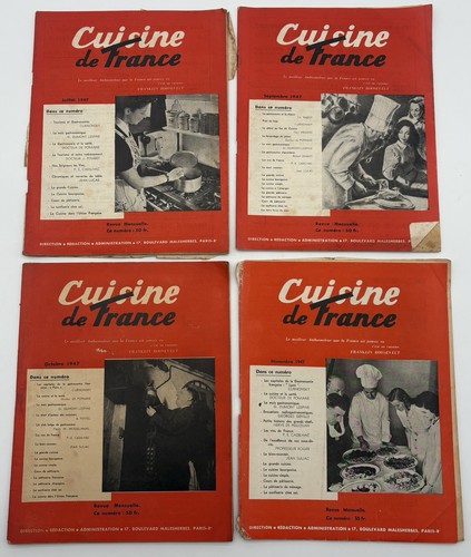 Lot revues cuisine vins - revues, et
