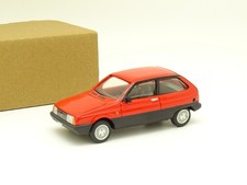 Résine SB 1/43 - Citroen Axel 12 TRS Rouge 1990