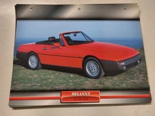 CARTE FICHE VOITURES