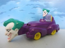 1993 DC COMICS BATMAN SUPER HEROES JUSTICE LEAGUE JOCKER CAR FIGURE 9cm-119