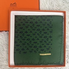 Hermes Petit Carre 45 Silk Scarf Used