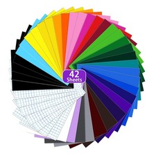 42 feuilles de vinyle adhésif
