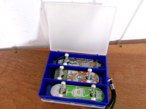 Tech deck boite rangement - deck, +