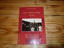 MARTIN DE LA SOUDIERE JOURS DE