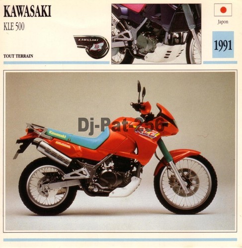 Fiche moto kawasaki kle 500 - :,