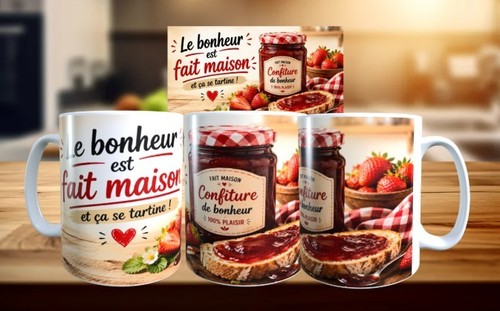 Mug humour gourmandise - mug, gourmandise,ptit