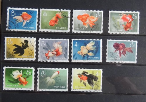 Chine 1960 poisson rouge - poisson,