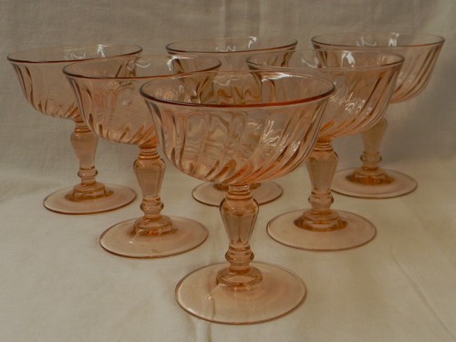 Coupes champagne en verre - 6,