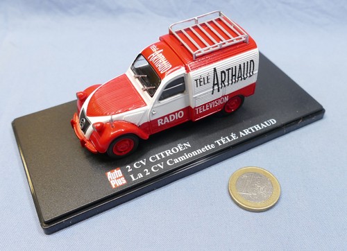 Eligor citroën 2cv - eligor, 1/43