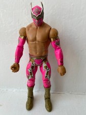 Wwe Sin Cara Mattel Action Catch Figurine Basique Séries 34 Rose Tenue