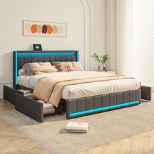 Lit 140 x 200 cm avec espace