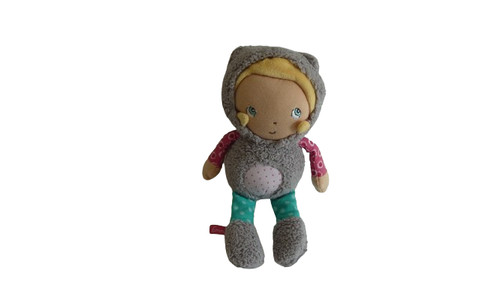 Doudou peluche poup tbe - poup�e,