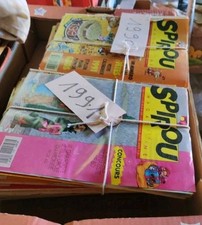 60 lots de 52 magazines SPIROU