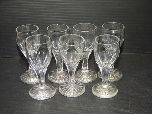 Verres pieds cristal - -7,