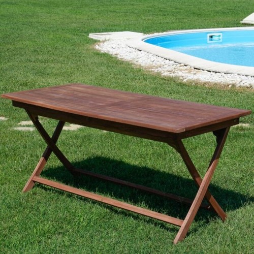 Table rectangulaire pliante - , en