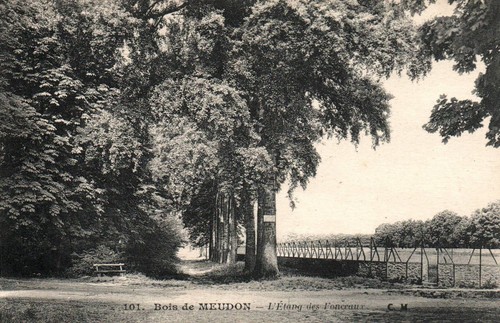 Cpa bois meudon - cpa,