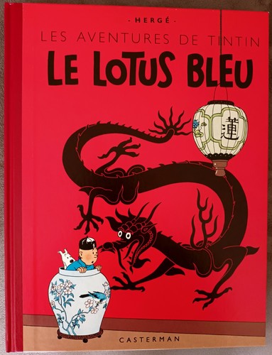 Album tintin le lotus - bd, "le
