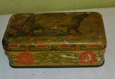  Antique Small Iron Advertising Box GM PFAFF KAISERSLAUTER Sewing 