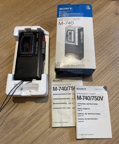 Sony 740 dictaphone original - sony,