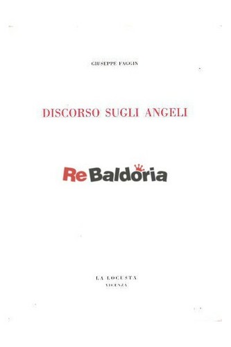 Discorso sugli angeli - , la