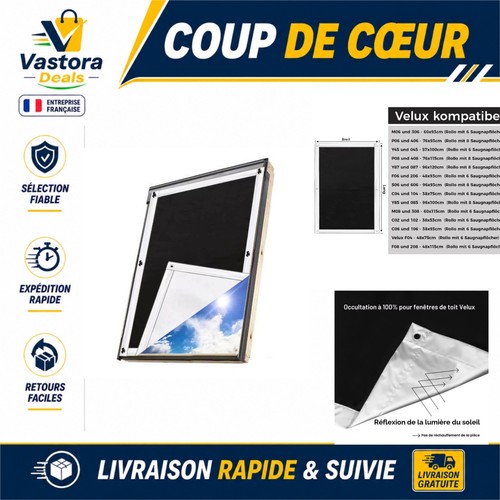 Store occultant sans perçage - store,
