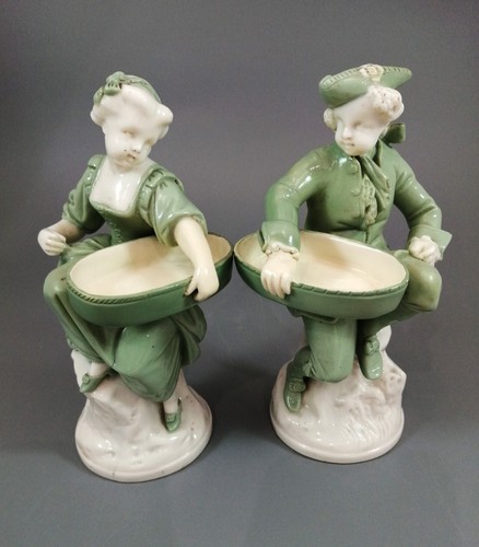Minton une paire figurines - minton,