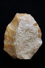 Acheulean Hand Axe (Biface silex), early Neanderthal - Vienne - France 74mm