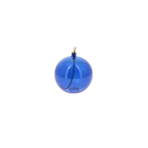 Lampe huile verre mèche - lampe,