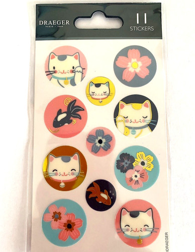 Stickers chat maneki neko - chat,