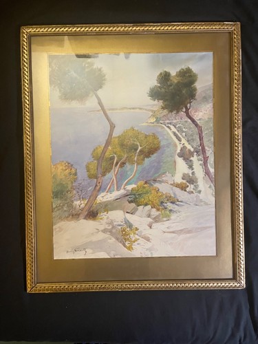Jolie aquarelle paysage - jolie,
