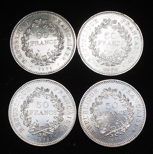 Pièces frs en argent - 50,