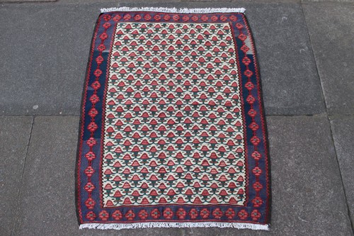 Tapis kilim oriental - fait, main