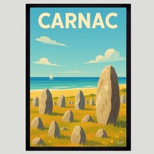 Affiche Poster mural CARNAC