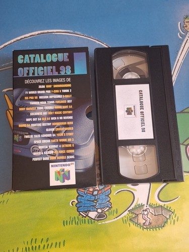 Vhs nintendo catalogue - vhs, 64