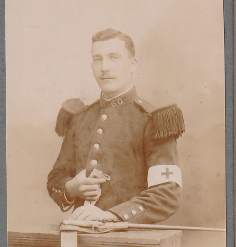 Photo cdv ambulancier - photo,