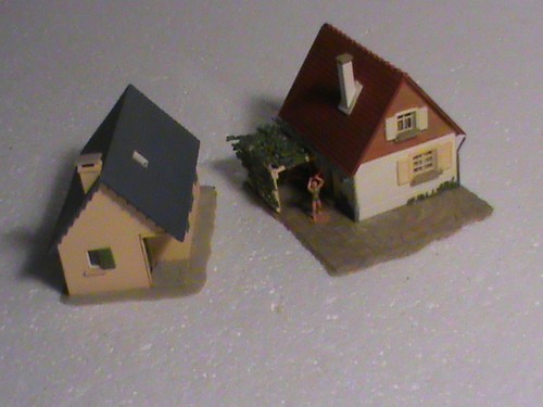 Lot maquettes 2 petites - lot,