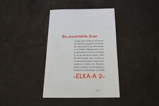 Ancienne Machine À Imprimer ELKA-A-2 Pour Imprimerie Publicité Collectionneur