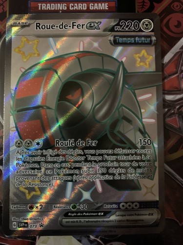 Carte pokemon roue fer - de,