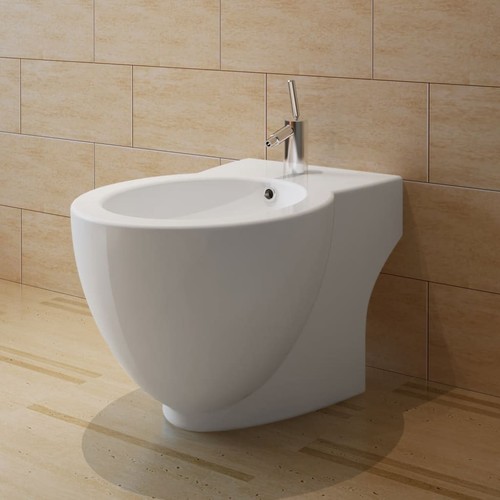 Bidet rond poser céramique - rond,