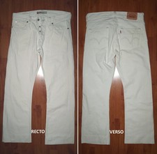 JEANS LEVIS 512 "Bootcut" W33 L32 (FR t43)  blanc 0707