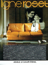 1983 Advertising 1123 Roset Line Armelle Advertising Eternal Sofa