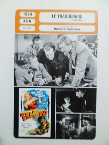 Carte fiche cinema - carte, 1949