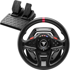 Thrustmaster T128-P - Volant de course et pédales - Force Feedback & Palettes ma