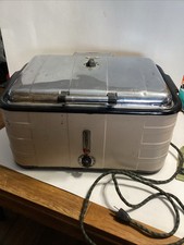 Everhot Vintage Roaster w/Inside Racks -Tested/Works With Original Book & Recipe