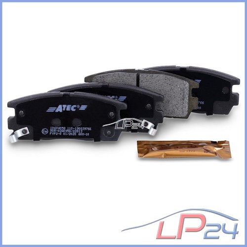 Jeu plaquettes frein - de,