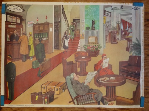 Ancienne affiche rossignol - ancienne,