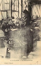 JURA SAINT CLAUDE la polisseuse de pipe