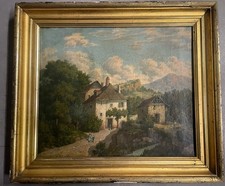 Cadre Peinture Huile Sur Toile