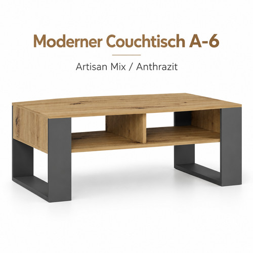 Table basse 90x58x55 - 90x58x55, artisan
